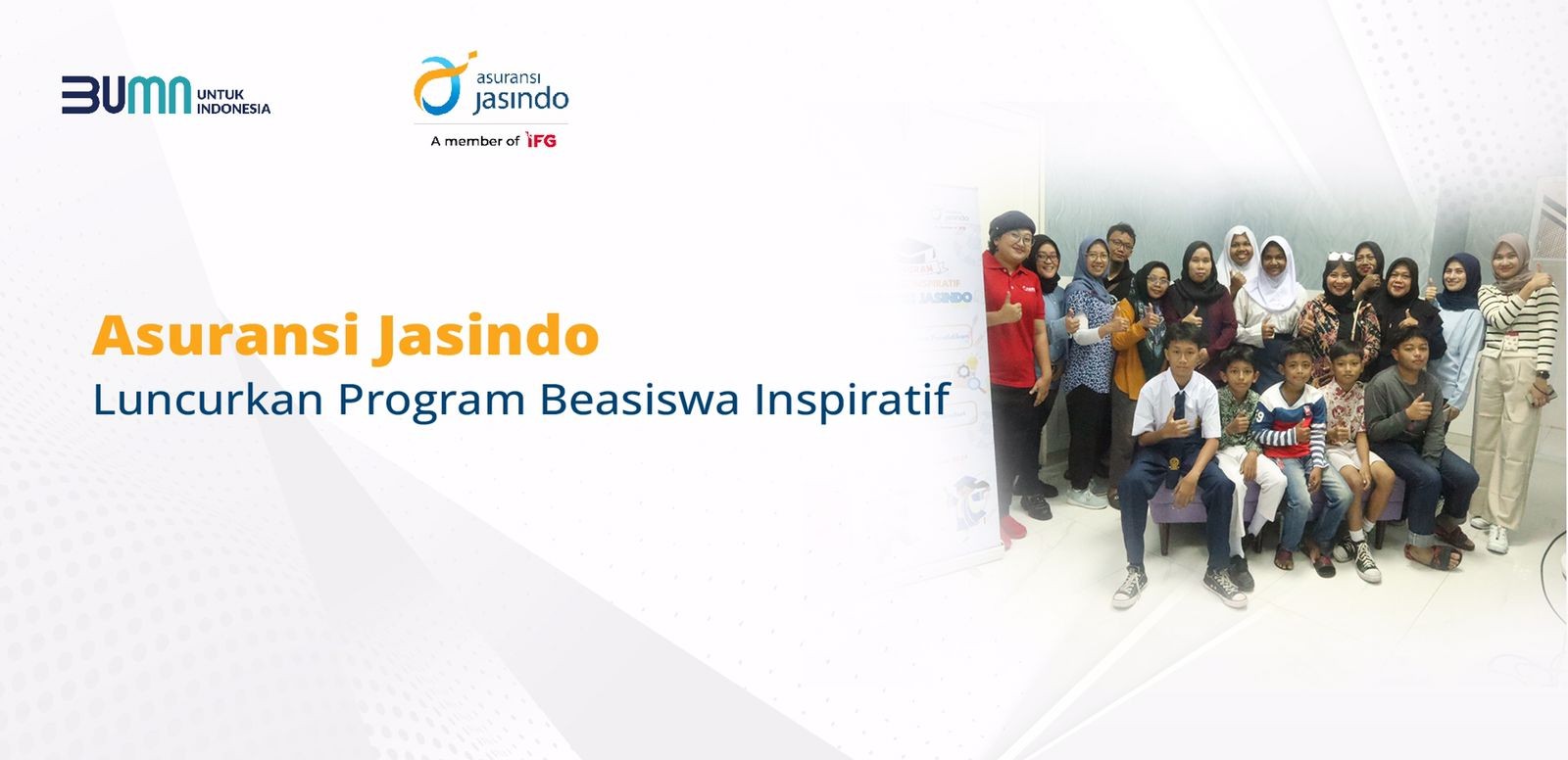 Asuransi Jasindo Luncurkan Program Beasiswa Inspiratif