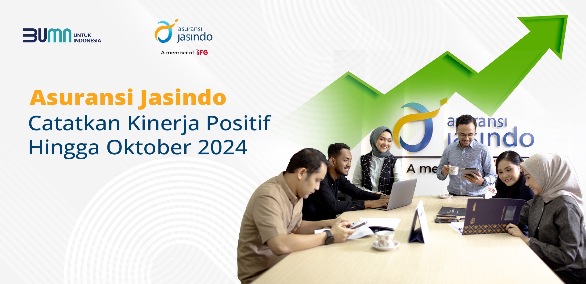 Asuransi Jasindo Catatkan Kinerja Positif Hingga Oktober 2024